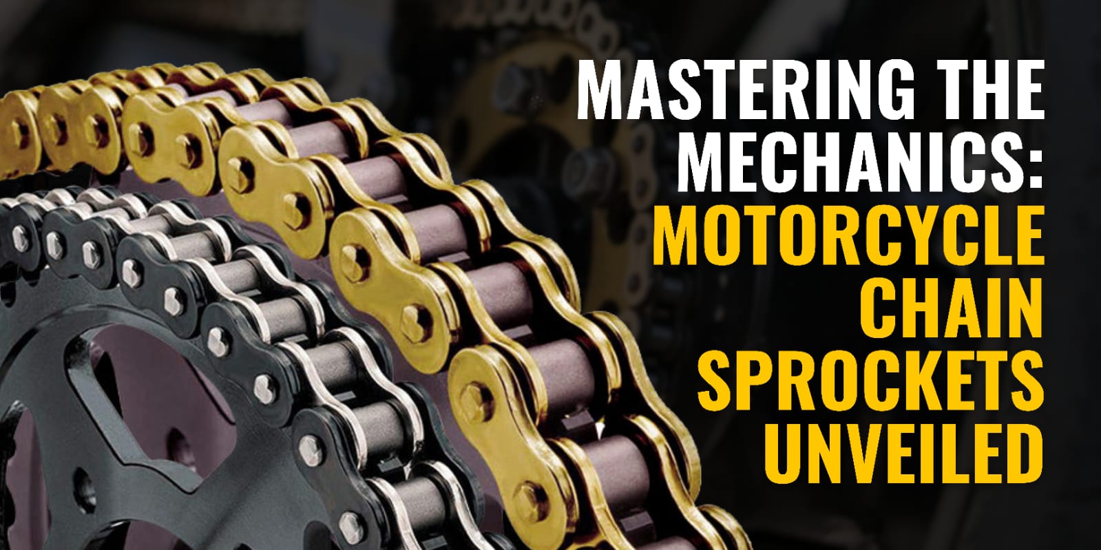 Mastering the Mechanics Motorcycle Chain Sprockets Unveiled