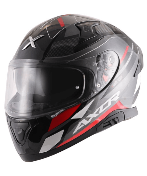 AXOR APEX TURBINE BLACK RED GREY HELMET