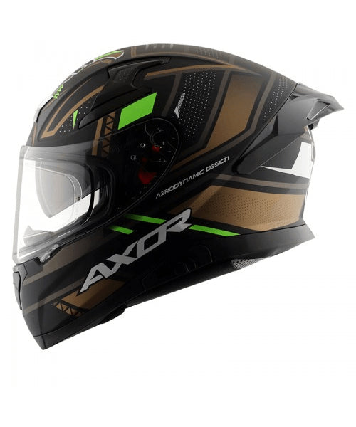 AXOR APEX TIKKI TIKKI DULL BLACK GOLD HELMET