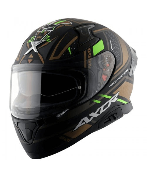 AXOR APEX TIKKI TIKKI DULL BLACK GOLD HELMET