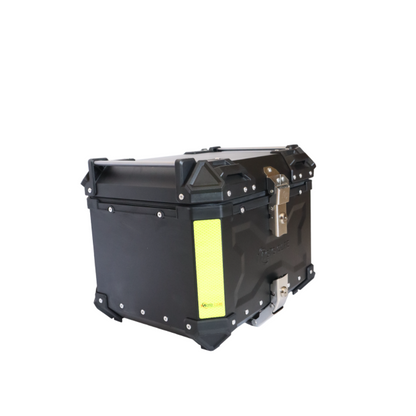 TOP BOX  X TYPE ( CASE) 45LTRS BLACK MOTO CARE- UNIVERSAL