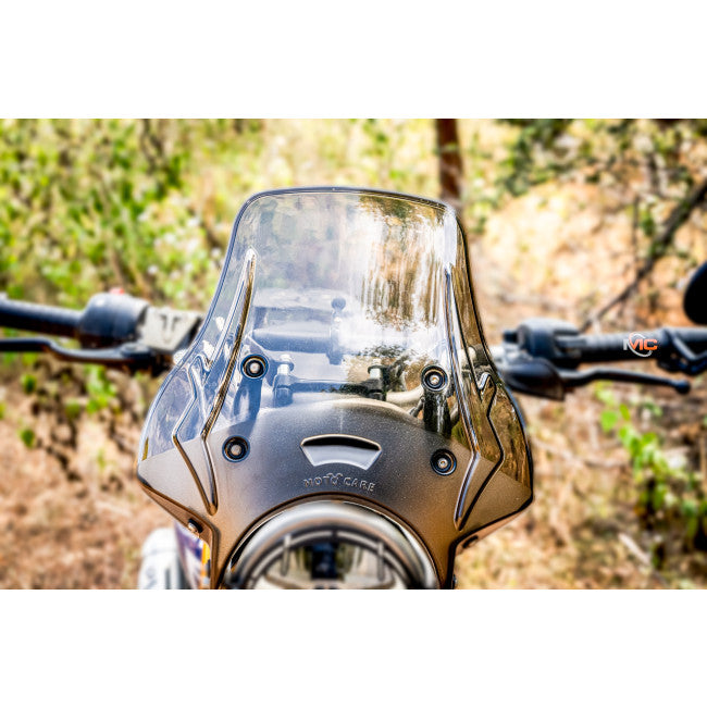 POLYCARBONATE VISOR FOR SPEED 400/ SCRAMBLER 400X - CLEAR ( WINDSHIELD )