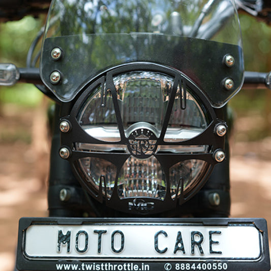 HEADLIGHT GRILL FOR GUERRILLA 450 - MOTOCARE