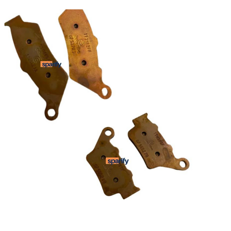 COMBO Intercetor 650 /continental GT 650 front and rear brake pads ( 2 sets)