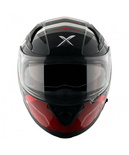 AXOR APEX HEX -2 COOL GREY RED HELMET