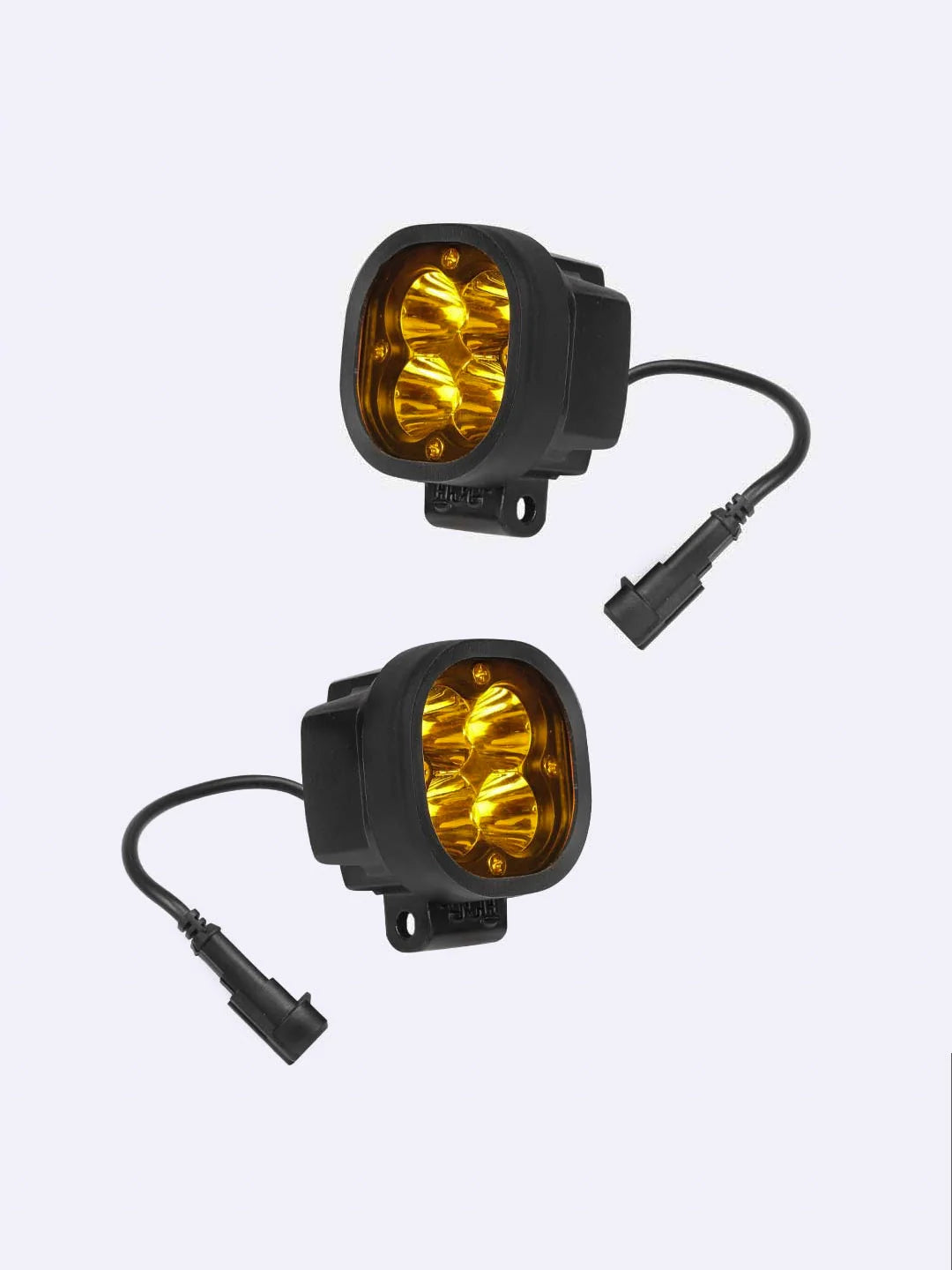 LIU HJG 4 LED Minicree 40W With wiring harness & Switch ( pair)