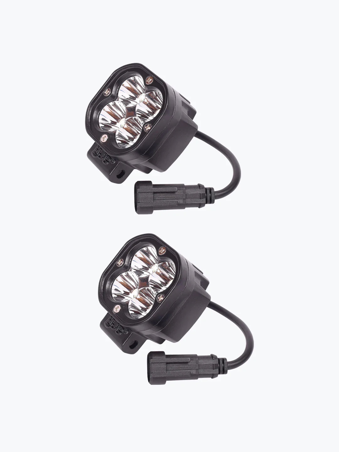 LIU HJG 4 LED Minicree 40W With wiring harness & Switch ( pair)