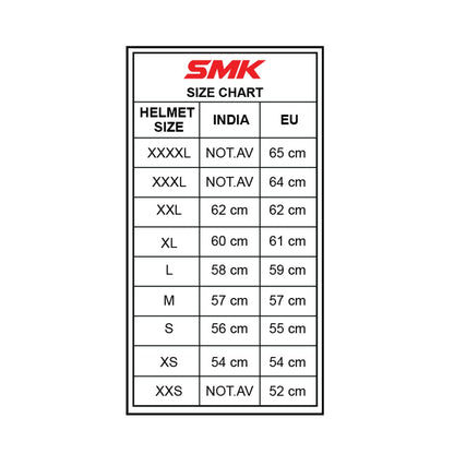 SMK Gullwing Tekker GL264 Black Grey Yellow Gloss Helmet