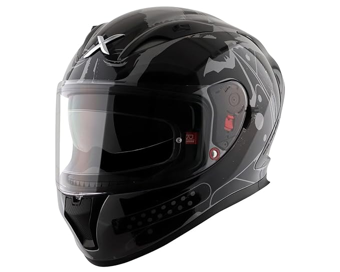 AXOR STREET DC BATMAN HELMET (Anthracite Black)