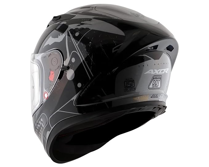 AXOR STREET DC BATMAN HELMET (Anthracite Black)