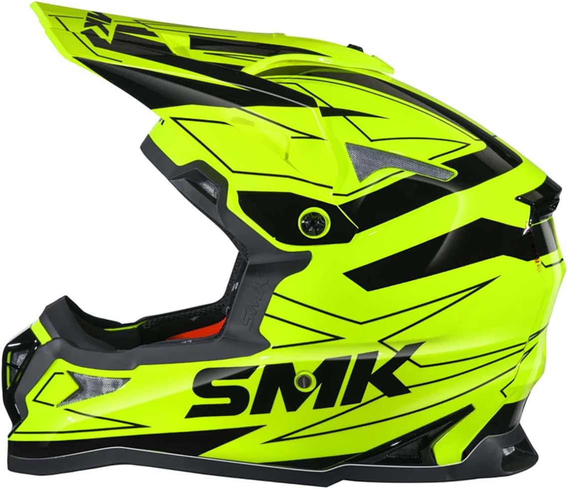 SMK Allterra Slope Off Road NEON Helmet for Bikers – GL420