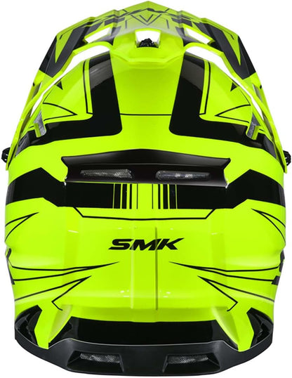 SMK Allterra Slope Off Road NEON Helmet for Bikers – GL420