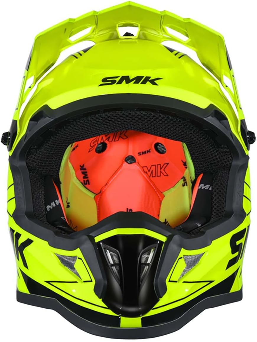 SMK Allterra Slope Off Road NEON Helmet for Bikers – GL420