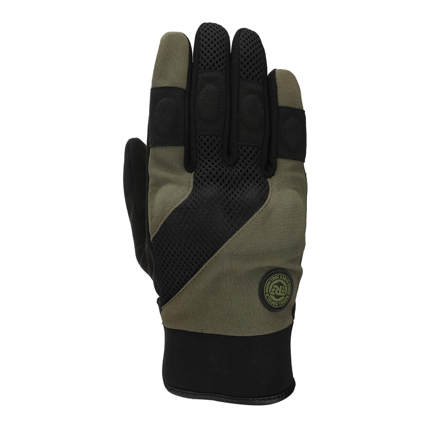 Royal Enfield Polyester Street Ace Gloves Olive