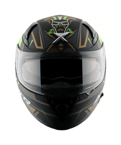 AXOR APEX TIKKI TIKKI DULL BLACK GOLD HELMET