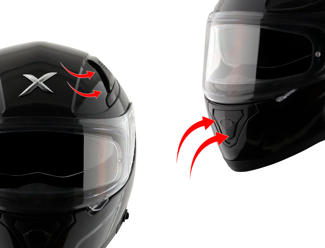 AXOR APEX TIKKI TIKKI DULL BLACK GOLD HELMET