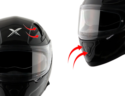 AXOR APEX TIKKI TIKKI DULL BLACK GOLD HELMET