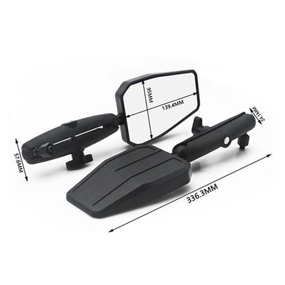 Double adventure take Side Mirror Adv (UNIVERSAL) compatible for all motorcycles