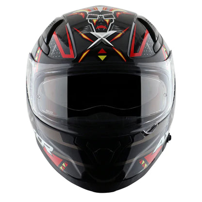 AXOR APEX TIKKI TIKKI  BLACK RED HELMET