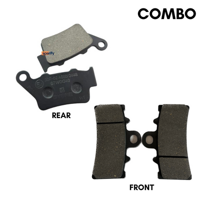 COMBO - brake pads front and rear for KTM Duke / RC 125/200/250/390