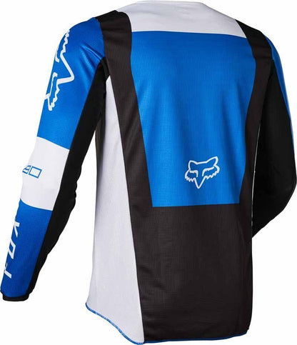 F.O.X Racing 2022 Youth 180 Lux Motocross Jersey & Pants Blue Kit - XL SIZE