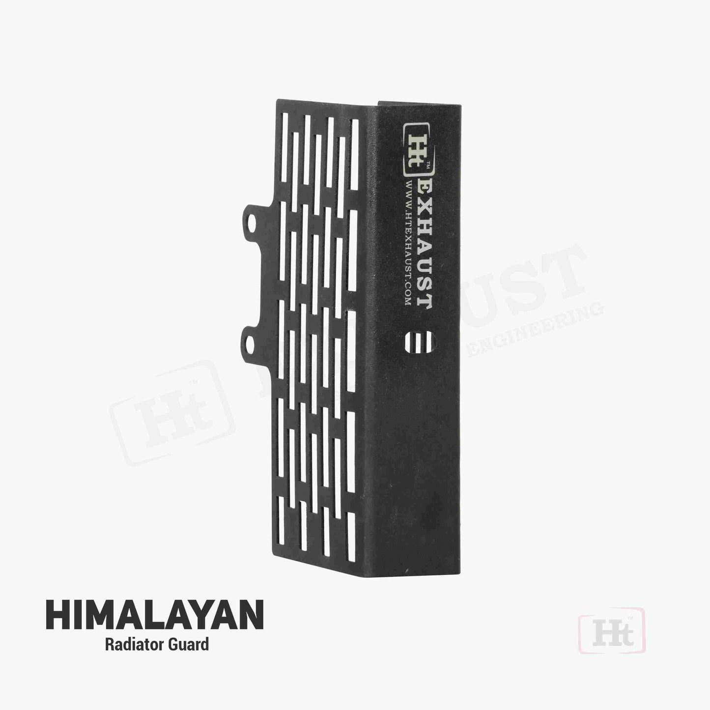 Himalayan Radiator Guard new design – Stainless Steel Black MATT