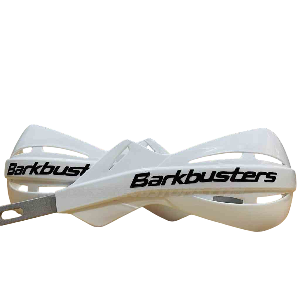 Bark Buster Metal HandGuard(WHITE) - HAND PROTECTOR for universal motorycles  HD33B