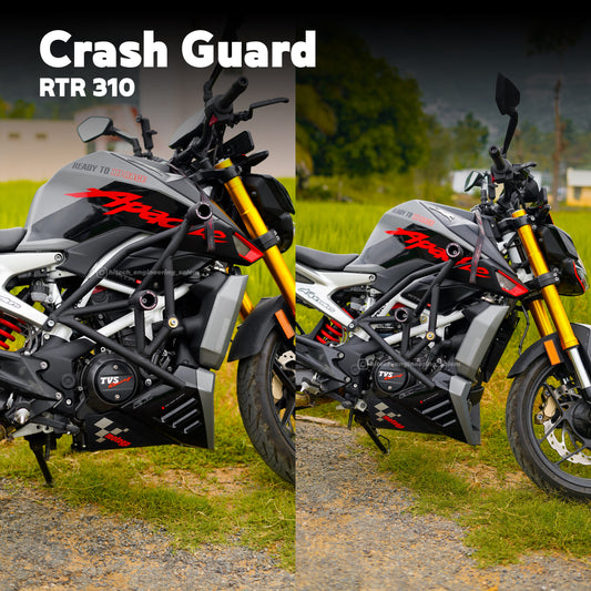 Apache RTR 310 Crash Guard / HT Exhaust