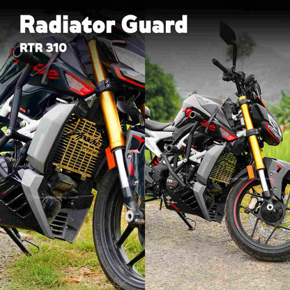 Apache RTR 310 Radiator Guard / HT Exhaust / RTR310-103