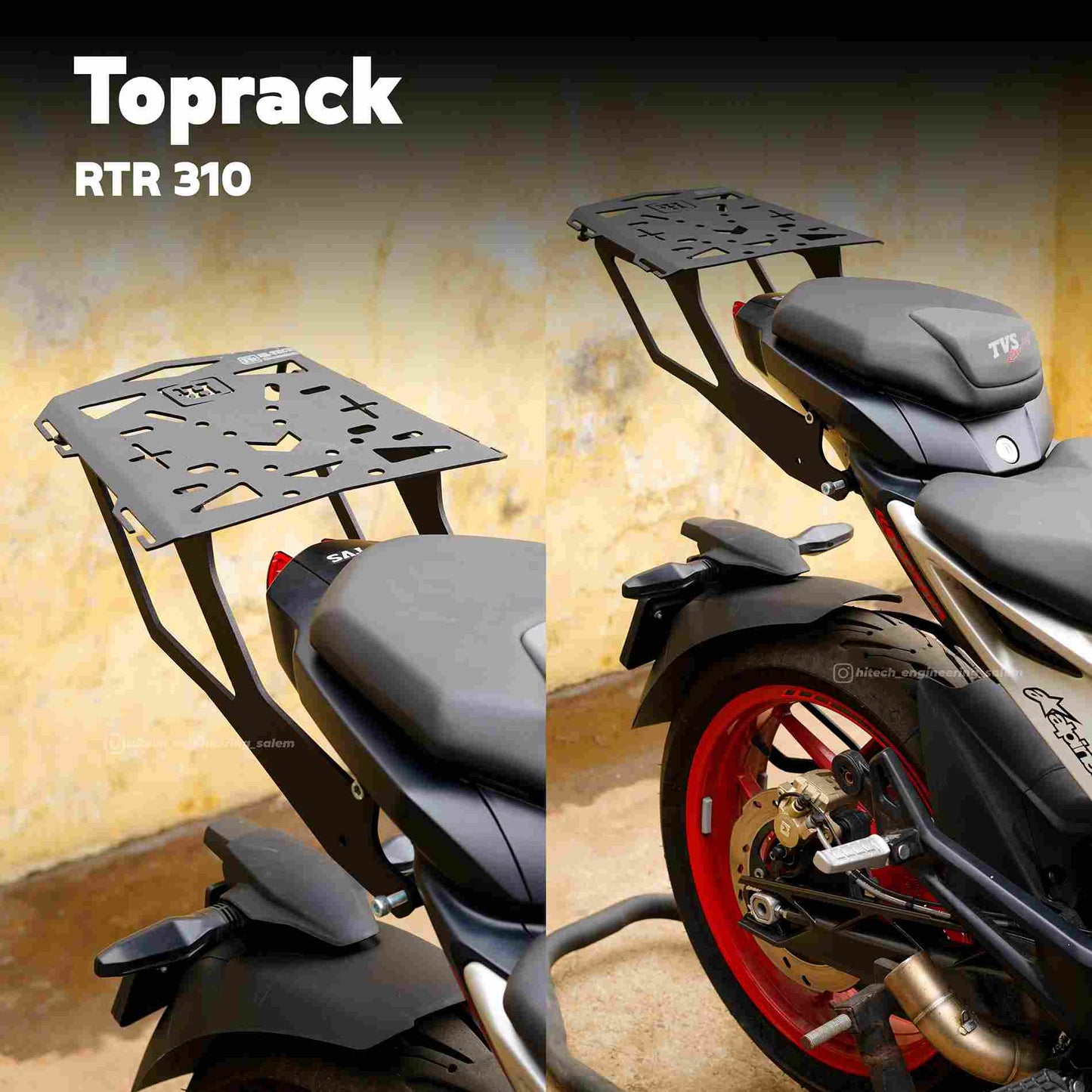 Apache RTR 310 Top Rack / HT Exhaust