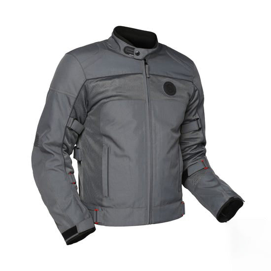 Royal Enfield Explorer V3 Grey Riding Jacket - SHELL WITH ARMOR