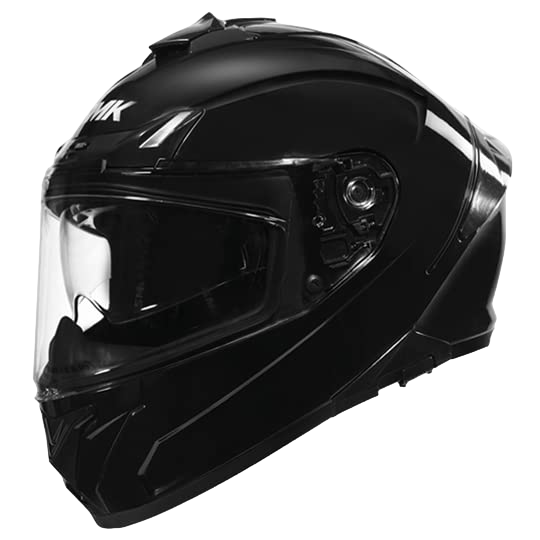 SMK-TYPHOON SOLID GL200 GLOSSY-BLACK-FULLFACE-HELMET