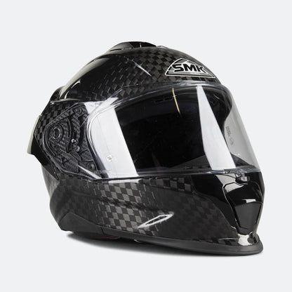 SMK Titan Carbon Fiber Gloss Black (GLCA200) Helmet