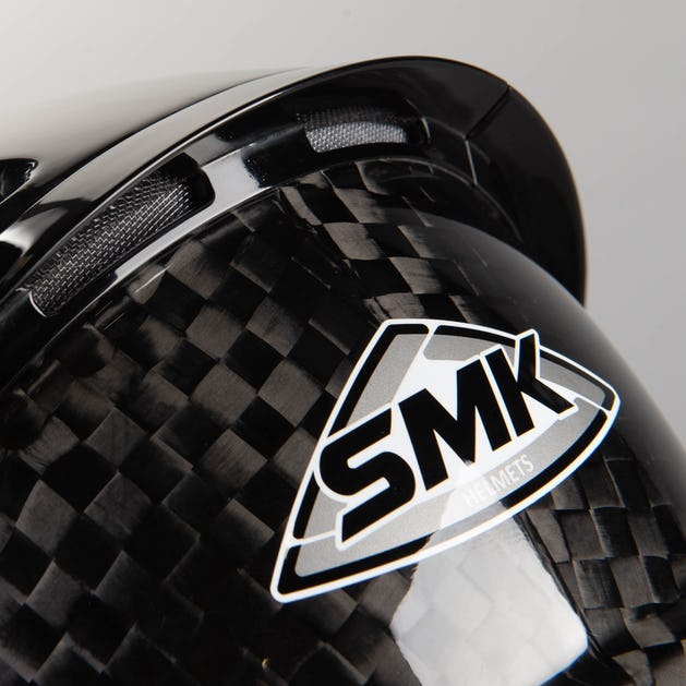 SMK Titan Carbon Fiber Gloss Black (GLCA200) Helmet