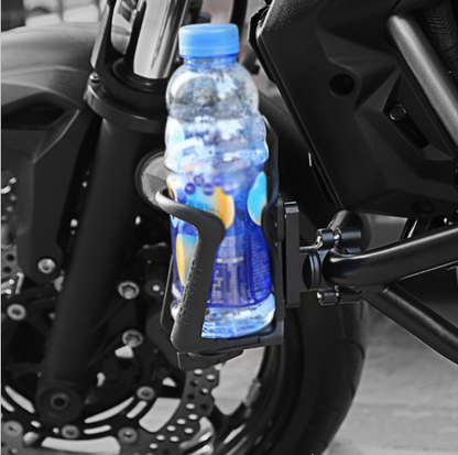 Motorcycle Water Bottle Detachable and Expandable  Rack/Holder  360° Rotation Adjust - ( UNIVERSAL)