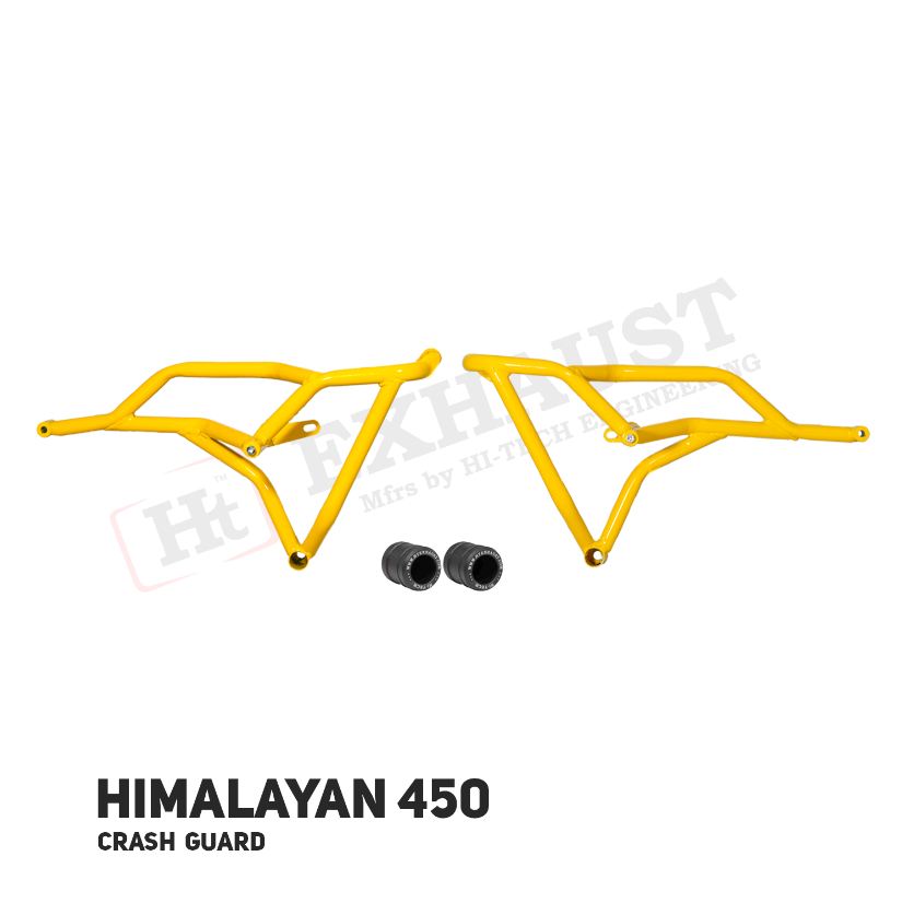 CRASH GUARD for HIMALAYAN 450 YELLOW – HM 401 / Ht Exhaust