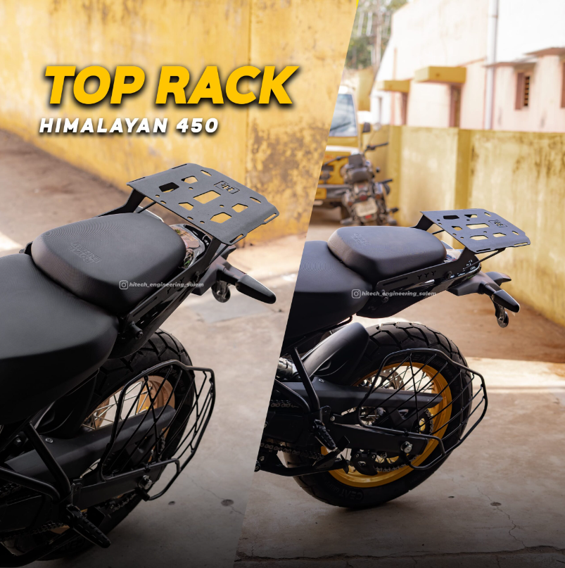 Toprack with Saddle stay for HIMALAYAN 450 – HM 406 / Ht Exhaust