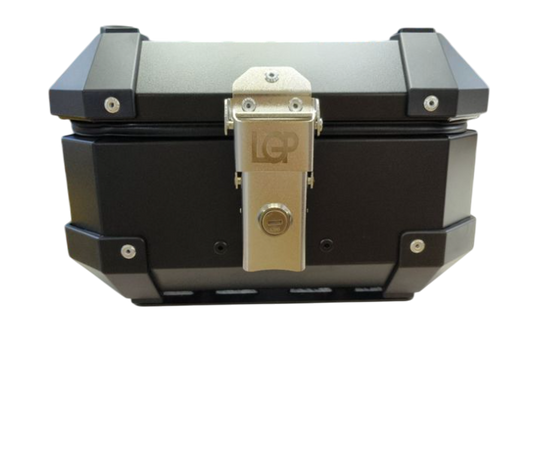 LGP 10 litres aluminium top box black ( fits all motorcycles )