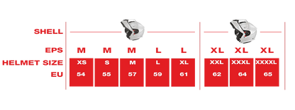 SMK Gullwing Tourleader Red Grey Gloss (GL363) Helmet