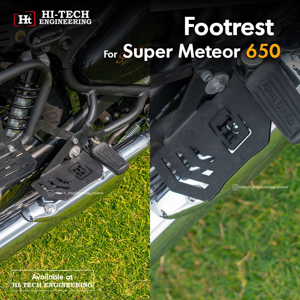 Super Meteor 650 FootRest- FTR 734 Ht Exhaust SET OF -2