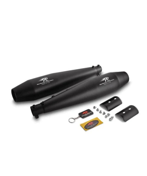 Red rooster performance exhaust for Interceptor 650 /continental GT 650 - Black matte