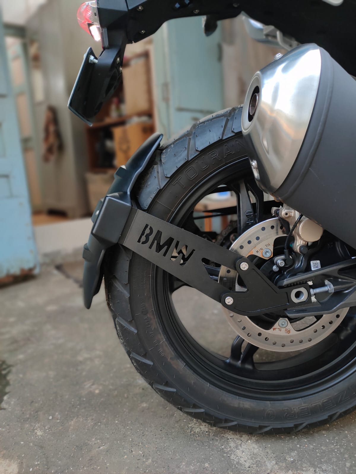 Rear tyre mudguard online