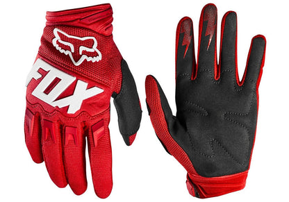 DIRTPAW Motocross Gloves Red White F.O.X racing