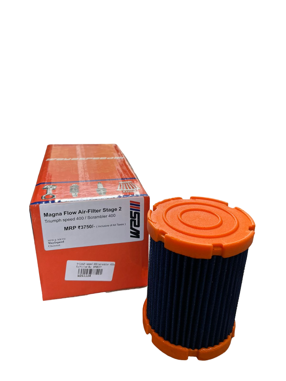 Way2Speed performance air filter for Triumph speed 400 / Scrambler 400X - Magna Flow