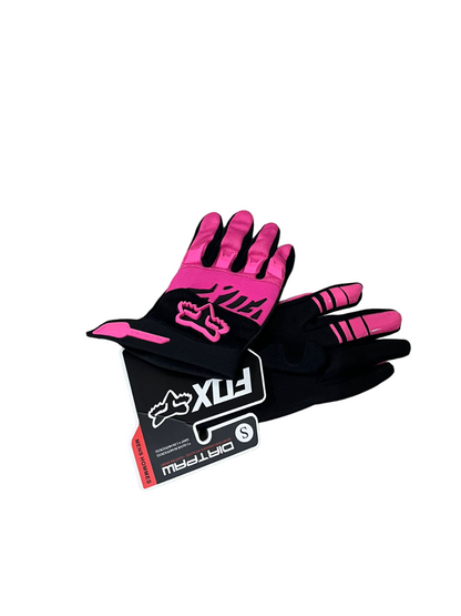 DIRTPAW Motocross Gloves Pink F.O.X racing for women