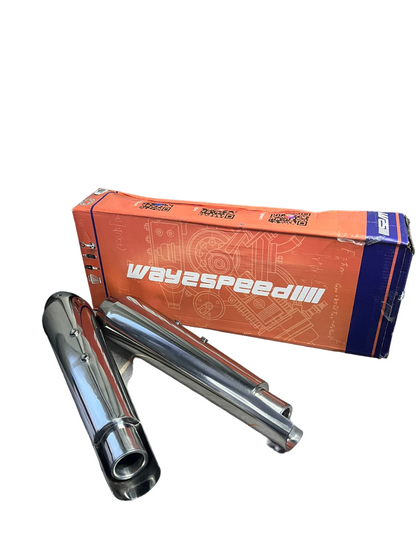 RE Interceptor 650 / Continental GT 650 way2speed performance Phantom exhaust ( glossy)