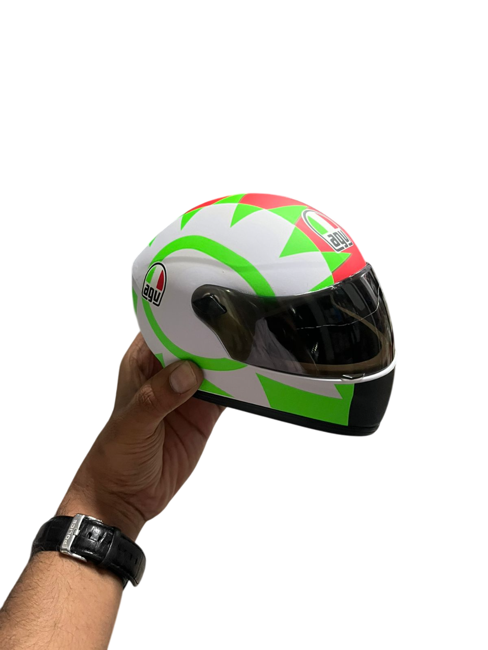 AGV K3 Rossi Mugello 2018 type Creative Motorcycle Collectible Miniature helmet