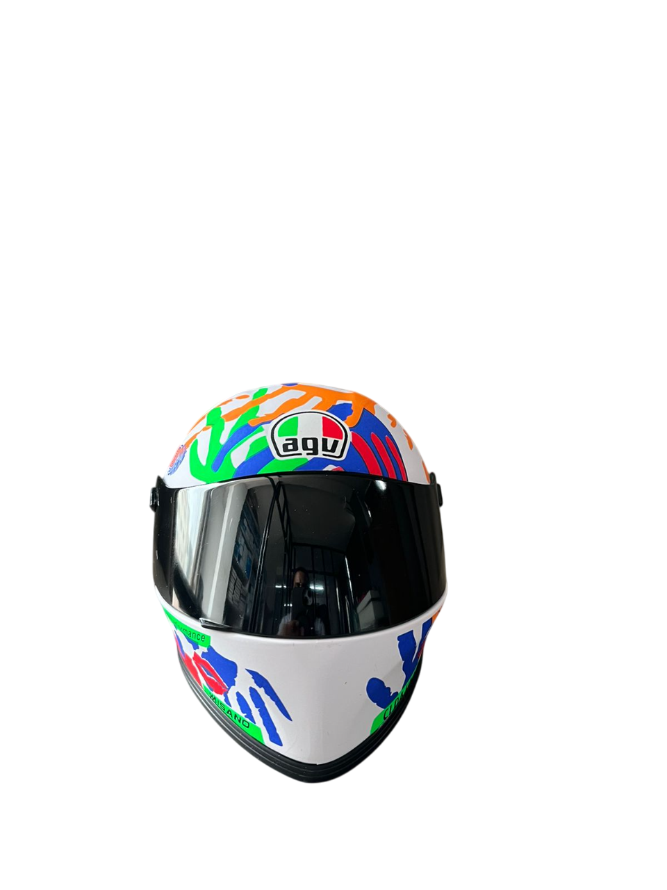 AGV multi color Creative Motorcycle Collectible Miniature helmet