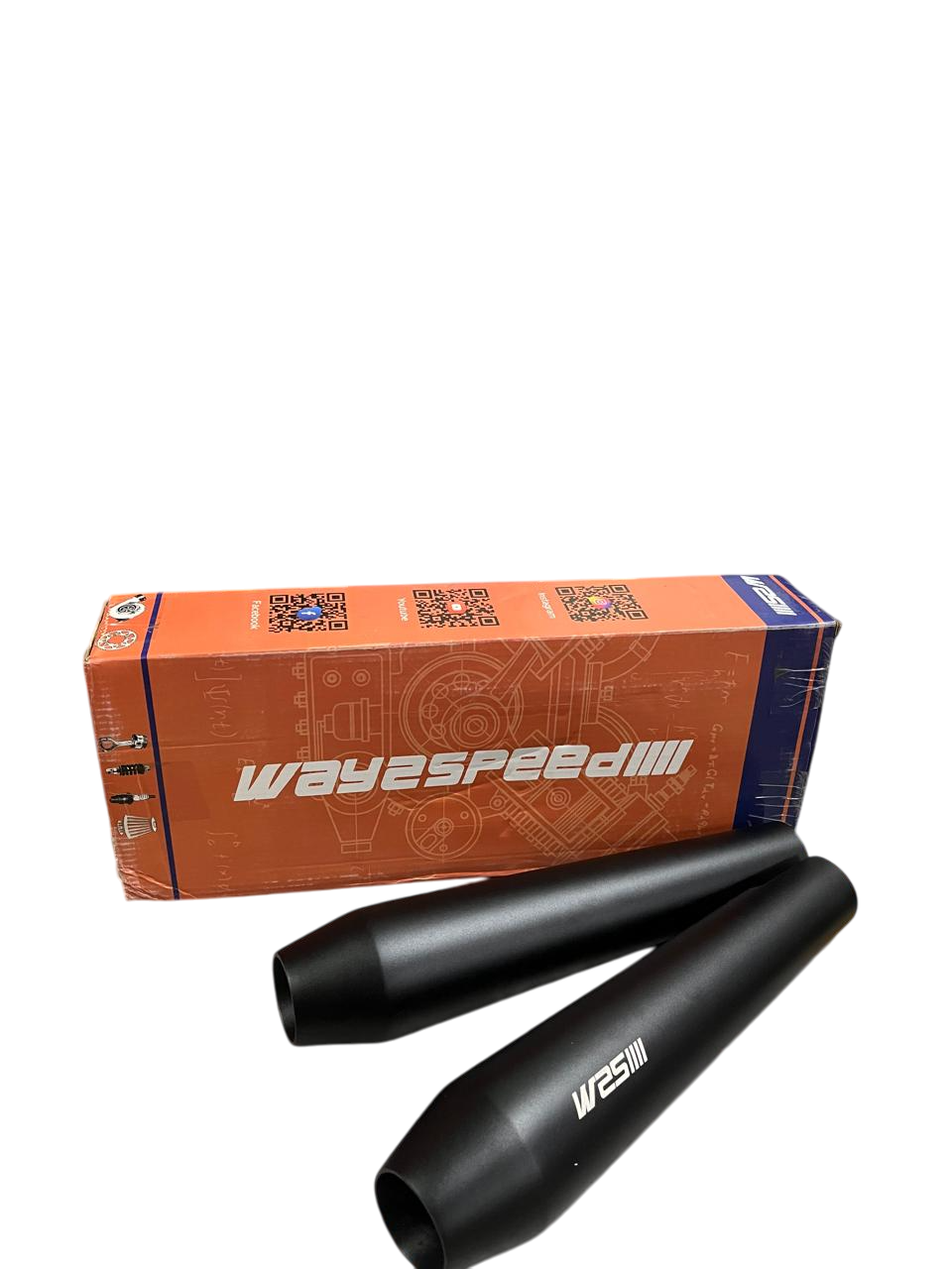 RE Interceptor 650 / Continental GT 650 way2speed performance Phantom exhaust ( matte black)