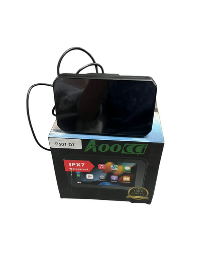 AOOCCI C5 5 Pro Motorcycle CarPlay with Front & Rear Dash Cam IPX7 waterproof with built in GPS and TPMS - 1 year warranty